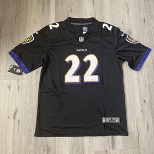 Derrick Henry Baltimore Ravens NFL Football Jersey Stitched Men’s Large NWT